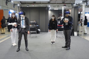 VRでチーム力を鍛える訓練を提案するジャパンディスプレイ