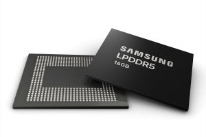 Samsung、次世代ハイエンドスマホ向け16GB LPDDR5 DRAMの量産を開始