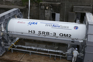 H3用ブースタ「SRB-3」の最後の燃焼試験が完了、イプシロン用機能も確認!