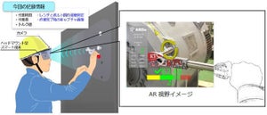 日立、AR技術利用の鉄道車両向けボルト締結作業管理システムを実用化