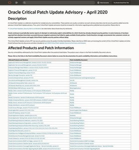 複数のOracle製品に397個の脆弱性、アップデートを