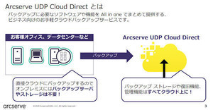 Arcserve、クラウドバックアップサービスに3カ月サブスクリプション