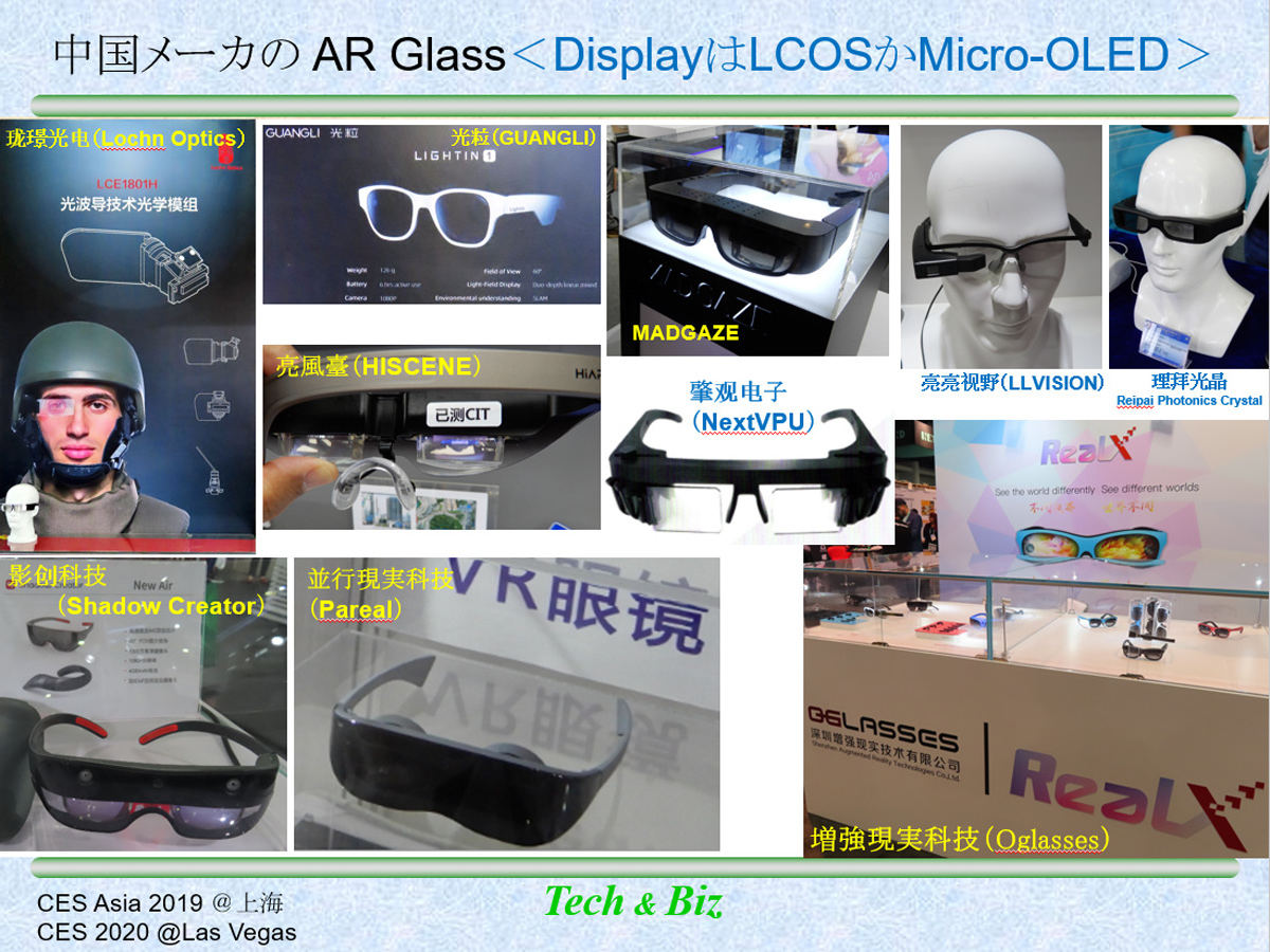 中国のAR/VR企業