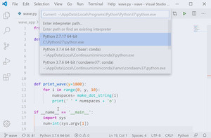 パス選択も柔軟にVisual Studio Code用Pythonがアップデート