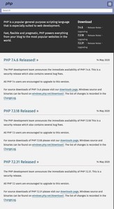 PHPのセキュリティアップデート公開、対応を