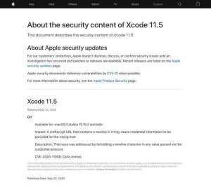 Apple Xcodeに乗っ取りの脆弱性、アップデートを