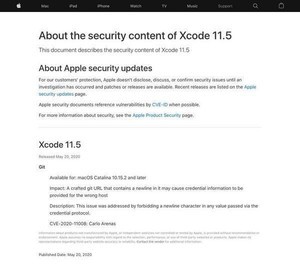 Apple Xcodeに乗っ取りの脆弱性、アップデートを