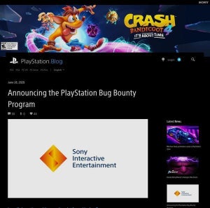 ソニー、PlayStation 4にバグ（脆弱性）報奨金プログラムを発表