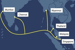 NECとOLLがアジア地域内を結ぶ8100kmの光海底ケーブル「MIST」