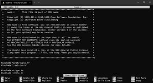 テキストエディター「GNU nano」 v5.2がリリース