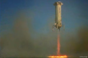 米企業ブルー・オリジン、宇宙船の飛行に成功 - 月面への着陸技術を試験