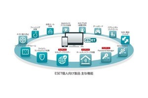 ESET個人向け製品の最新版を11月5にキヤノンMJが提供開始
