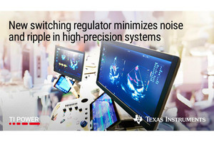 日本TI、低ノイズ低リップルかつ設計を簡素化可能な降圧コンバータを発表