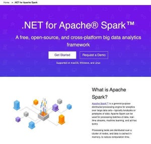 データ解析フレームワーク.NET for Apache Spark 1.0リリース - Microsoft
