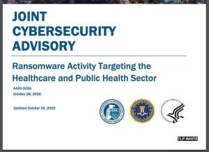 米政府機関、医療機関や医療提供者へのサイバー犯罪の脅威の増加を警告