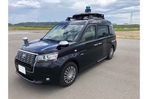 5Gを活用した自動運転タクシーの実証実験