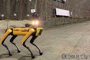 四足歩行ロボットの建築・土木分野での実用化に向けた共同研究