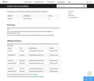 Adobe AcrobatとReader、今週中に重大な脆弱性修正したアップデート予定