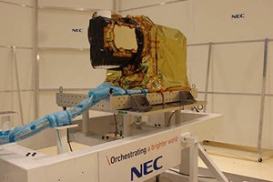 NEC、宇宙空間で大容量データを伝送する衛星用光通信装置を開発