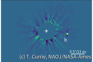 すばる望遠鏡、系外惑星探索用の新型観測装置で新たな超低質量天体を発見