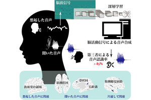 東工大など、非侵襲的な脳波計測から音声に変換するための有望な手法を開発