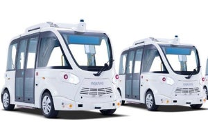 マクニカ、自動運転レベル4対応の自動運転シャトルバス「EVO」を発売