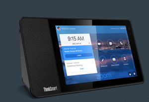 レノボ、Zoom専用端末「ThinkSmart View for Zoom」を発表