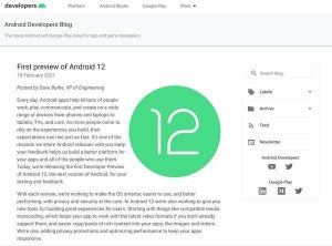Android 12、初の開発者プレビューリリース - Pixelシリーズで利用可能
