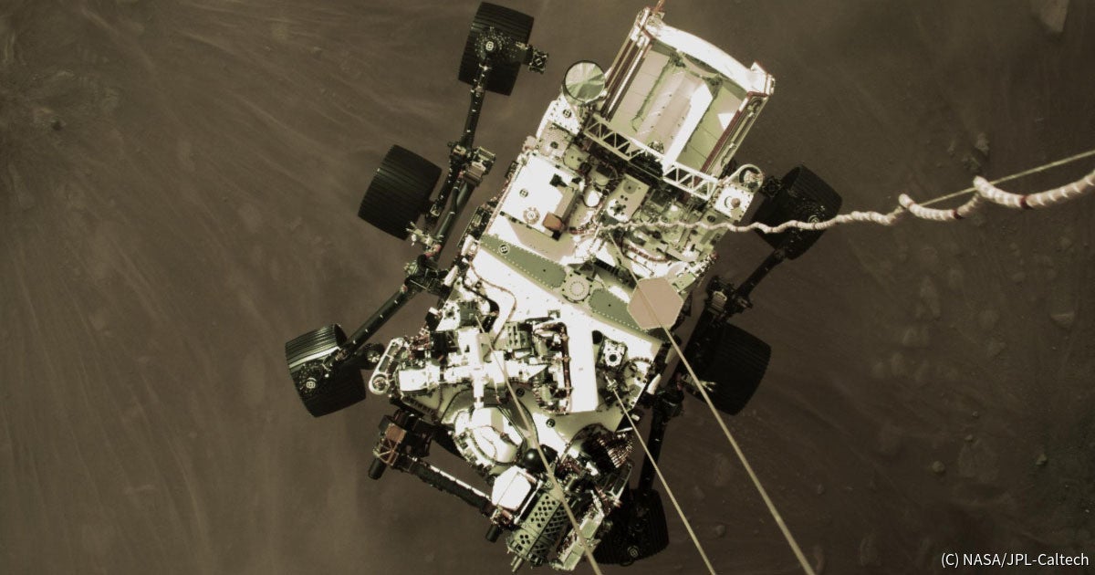Nasa 火星探査車 パーサヴィアランス が着陸する際に撮影した動画を公開 Tech テックプラス