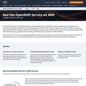 Red Hat OpenShift Service on AWS、一般公開始まる
