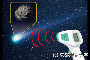 すばる望遠鏡でパンスターズ彗星の核表面成分の観測に国立天文台などが成功