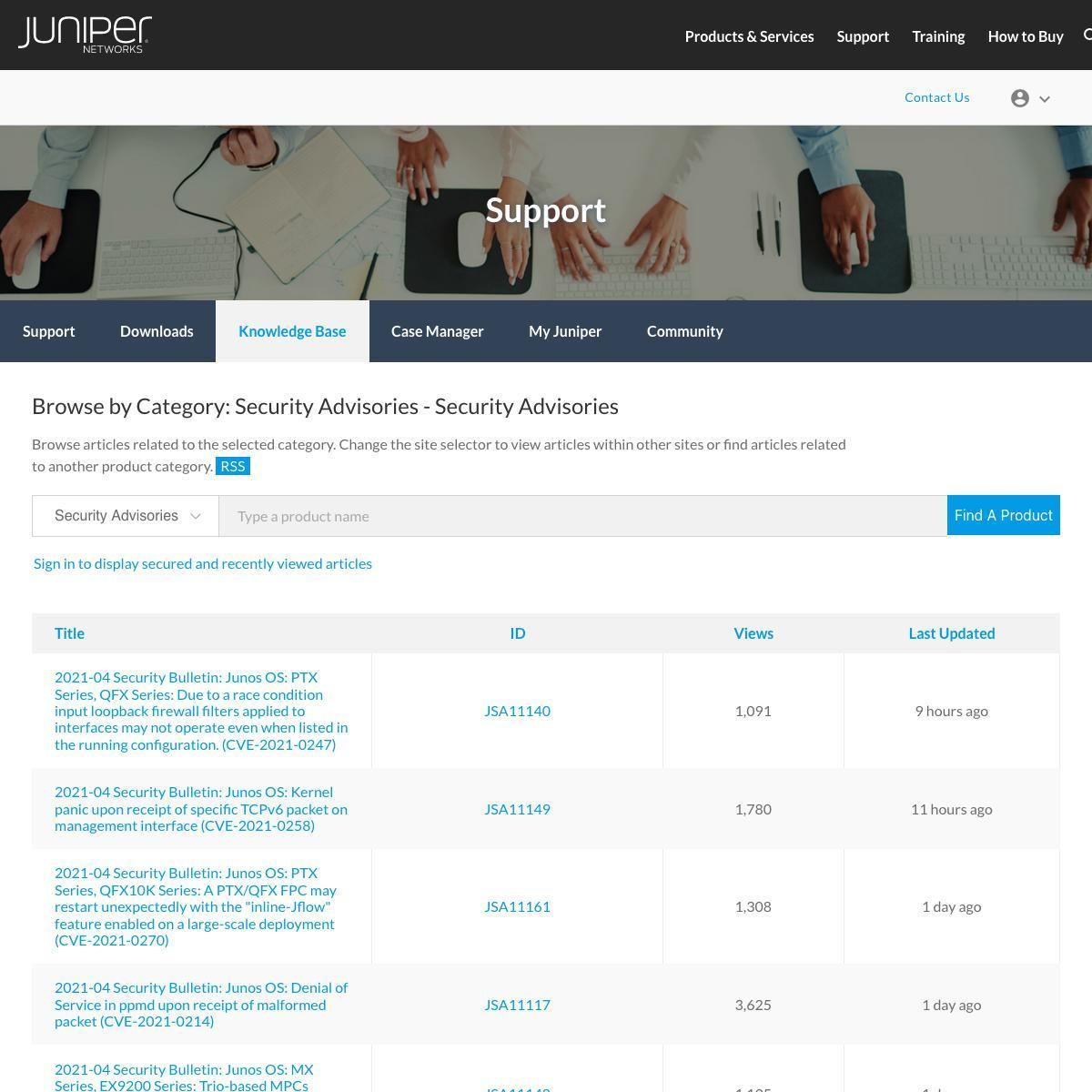 Juniper Networks Releases Security Updates｜CISA