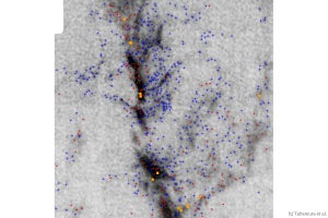 国立天文台などがオリオン大星雲の精密画像から分子雲コアをリスト化