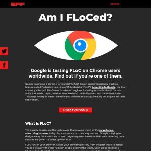 自分のWebブラウザでGoogle FLoCが有効になっているかを調べる方法