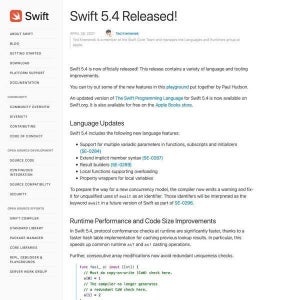 Swift 5.4登場、Windowsのサポート向上