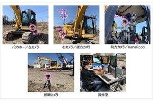 ソフトバンクとカナモト、5Gで建設機械の遠隔操縦の実証実験