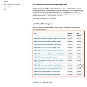 Adobeの複数の製品に脆弱性、対象多く確認を