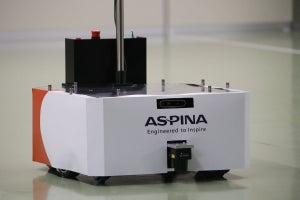 ASPINA、製造現場向けに搬送省人化を支援する自律走行搬送ロボットを開発