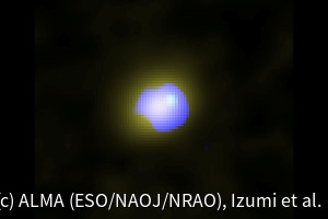 国立天文台など、秒速500kmで吹き荒れる「銀河風」を131億年前の宇宙に発見