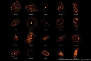 星形成現場の性質は場所ごとに異なることがアルマ望遠鏡の観察から判明