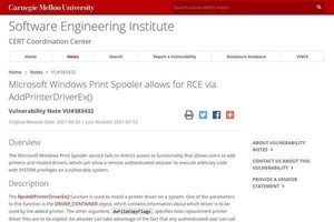 Windowsのプリンタ機能の脆弱性、別の攻撃方法見つかる
