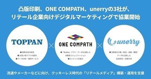 凸版印刷など3社、リテール企業向けデジタルマーケティングで協業