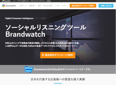 Brandwatch(公式Webサイト)