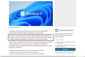 Oracle VirtualBoxでWindows 11を利用できず、現在対応中