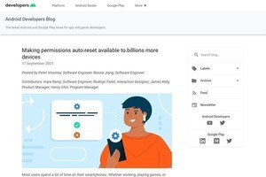 Google、Android数十億台に「パーミッション自動リセット機能」適用へ