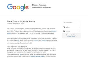 Google Chromeに19個の脆弱性、アップデートを