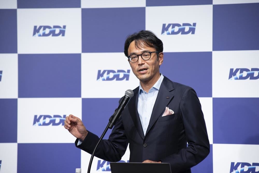 KDDI 執行役員 ソリューション事業本部 サービス企画開発本部長の藤井彰人氏