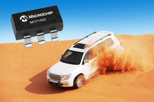 Microchip、航空宇宙および車載向け電圧リファレンス「MCP1502」を発表