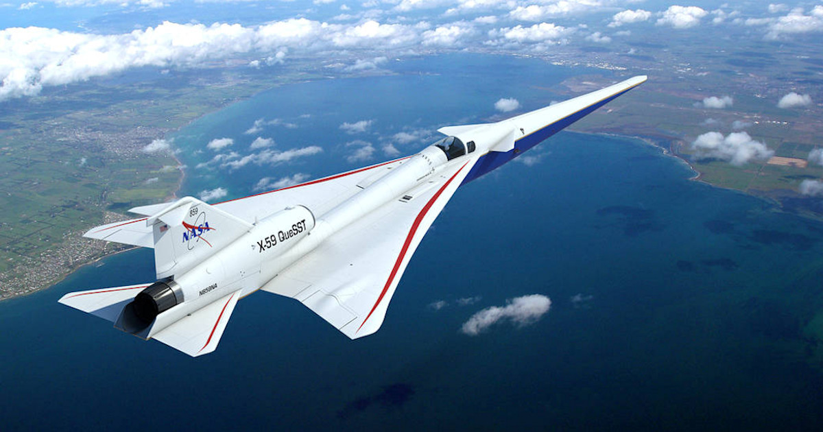 NASA's X-59 Quiet Supersonic Research Aircraft Cleared for