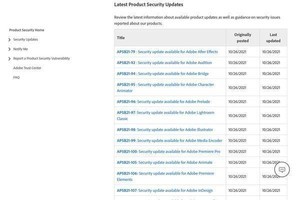 Adobe製品に複数の脆弱性、確認とアップデートを